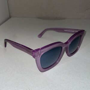 Diff Carson Purple Polarized Sunglasses